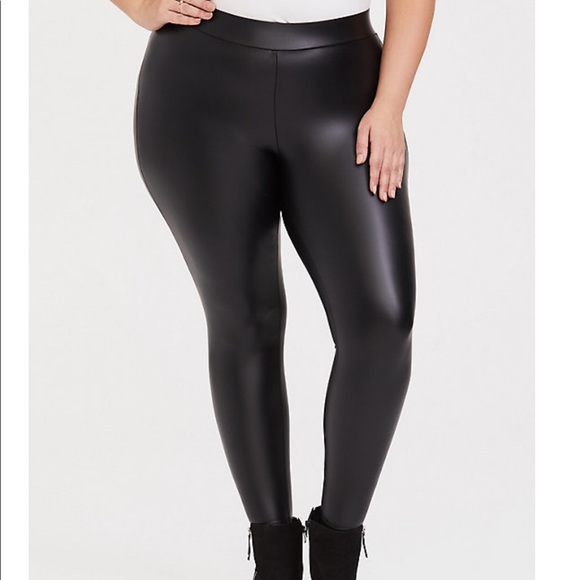 torrid leather pants